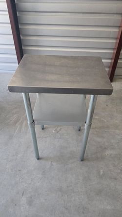 Stainless Steel Equipment Stand Table 18" x 24"