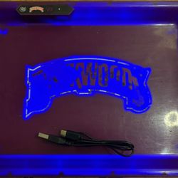 Glow Tray X Backwoods LED Tray Rolling Tray Light Up Red 11x7 works well 