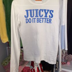 Juicy Couture Vintage “Juicys Do It Better” Longsleeve Top