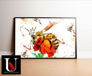 Big 24x36 Framed Art Print - Queen Bee