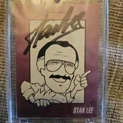 Stan Lee Autographed Card