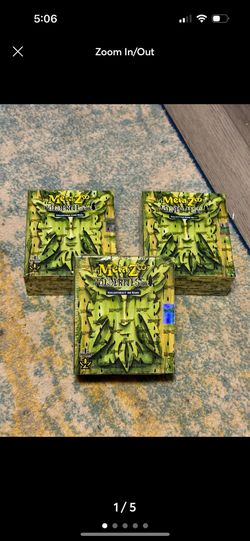 Lot Of 3 MetaZoo Wilderness 1st Edition Card Game Spellbook Box Factory NIB SIB