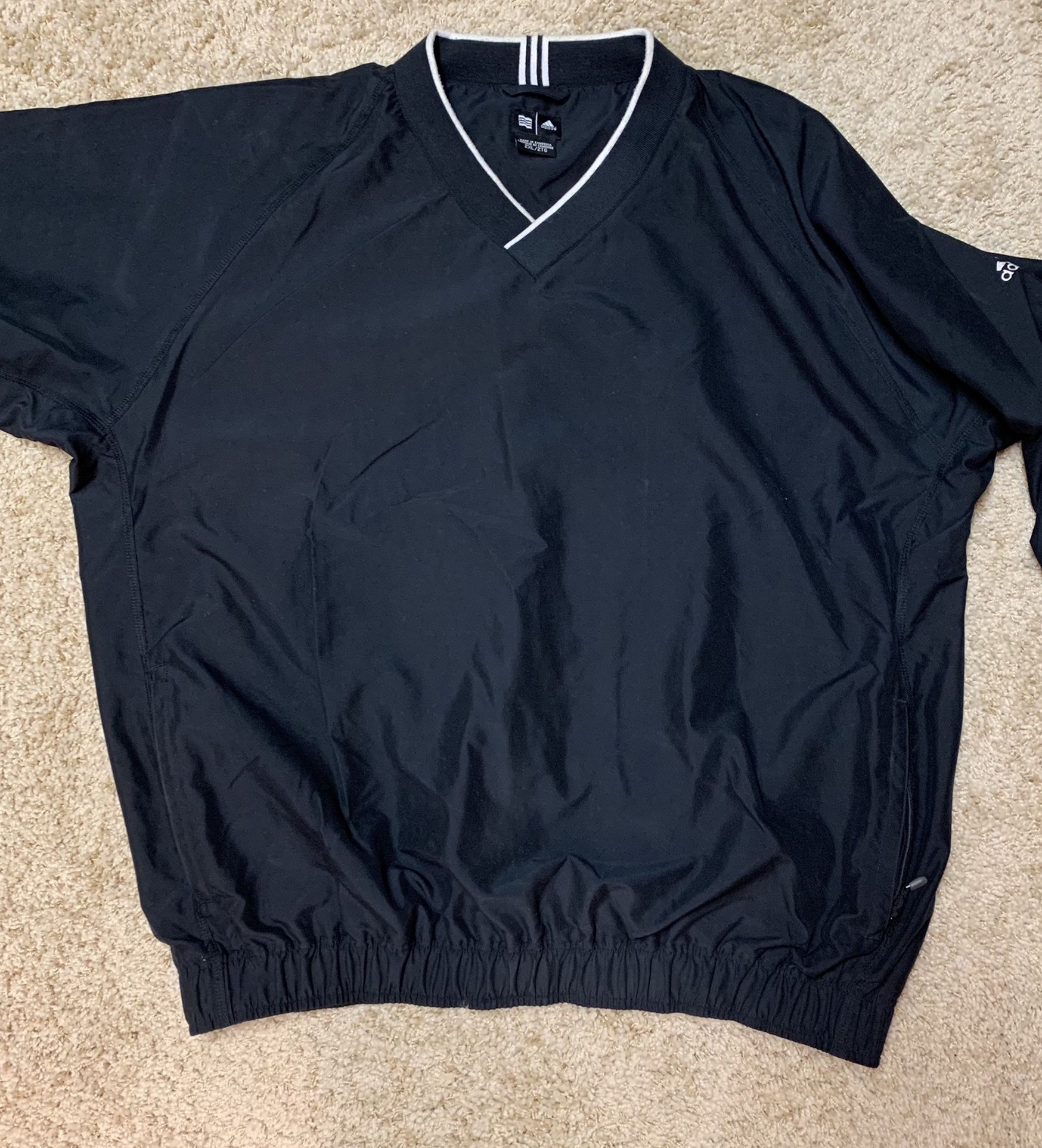 NEW - Adidas Pull Over Windbreaker Jacket