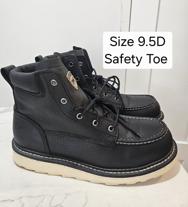 Red Wings Irish Setter Safety Toe Work Boots Size 9.5