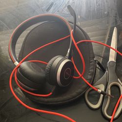 Jabra Headset/headphones W/mic In Soft Case