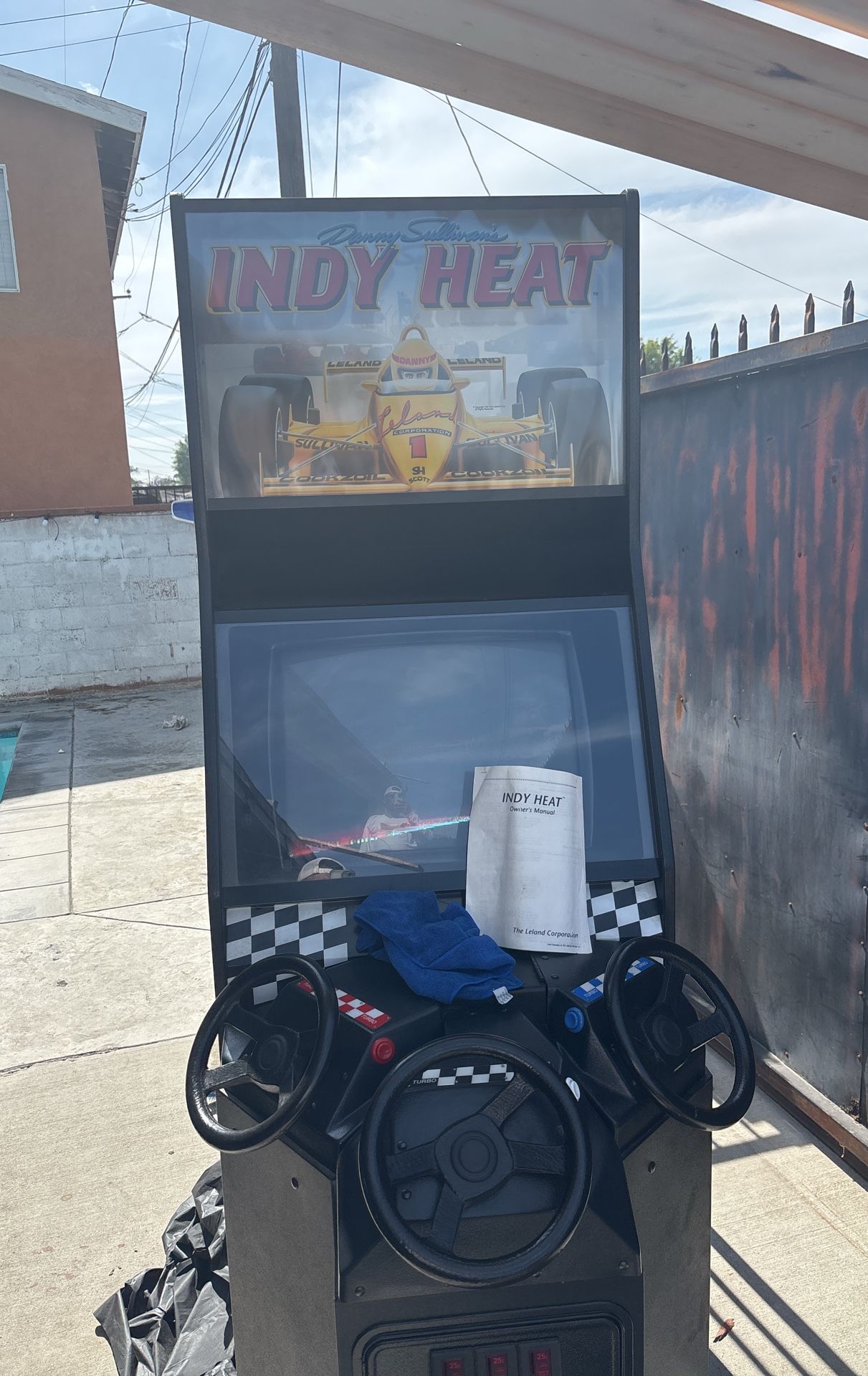 INDY HEAT vintage arcade for sale