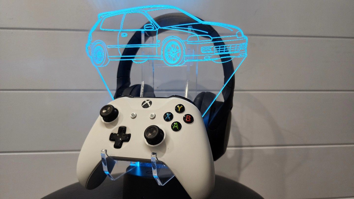 Game Controller And Headset RGB LED Stand Customizable