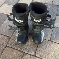 Size k12 Fox Racing Dirt Bike Boots 