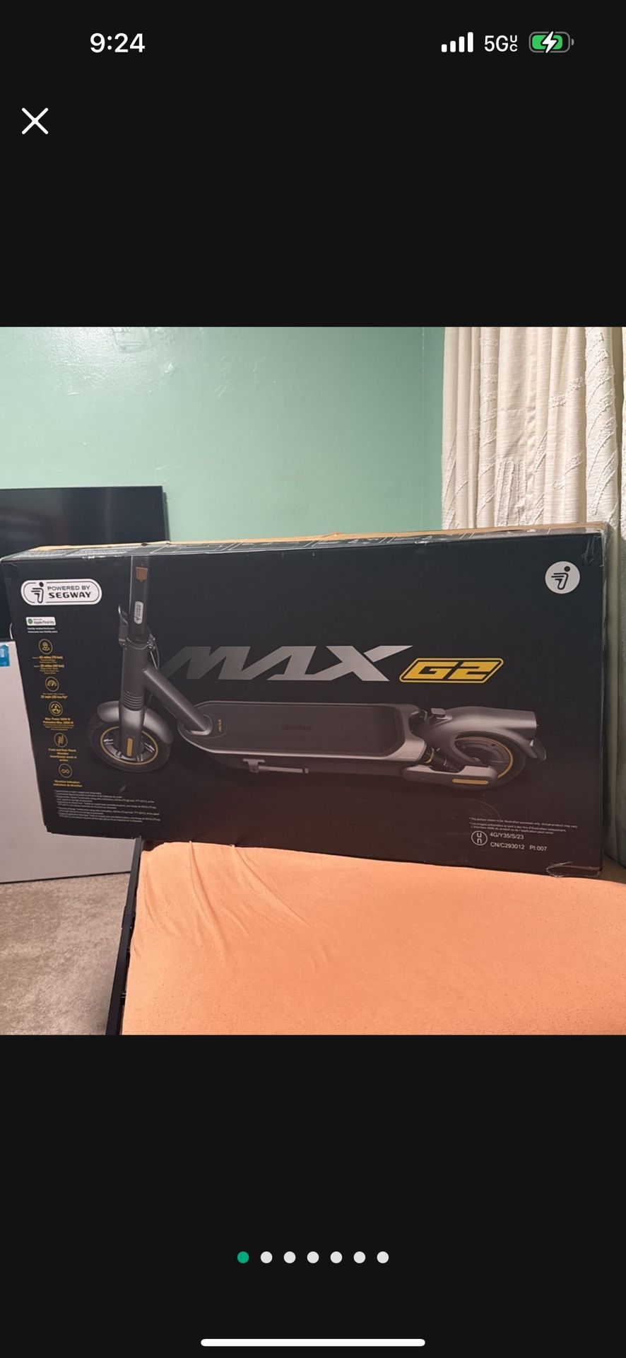 Ninebot Kick Scooter Max G2