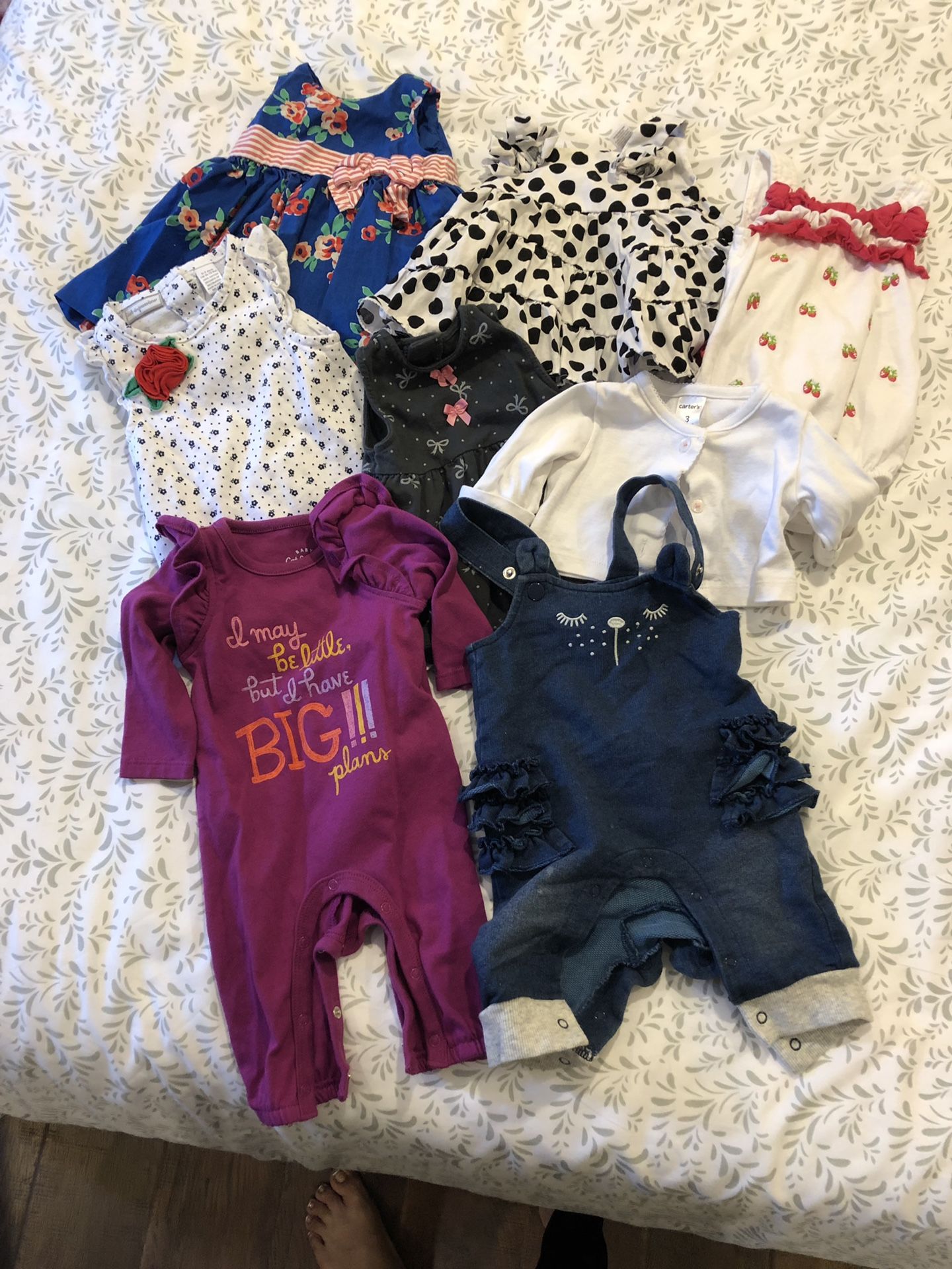 8 pieces Baby girl clothes
