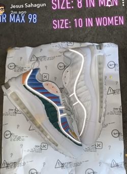 Air max tear away new size 8 men/ 10 in women