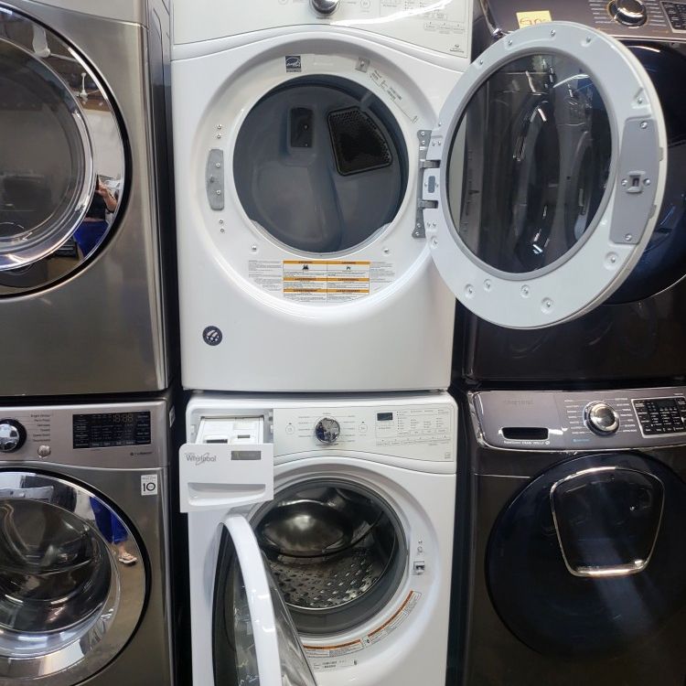 💥💥SET WHIRPOOL STEAM WASHER AND DRYER XL ♨️ WITH WARRANTY ♨️ 