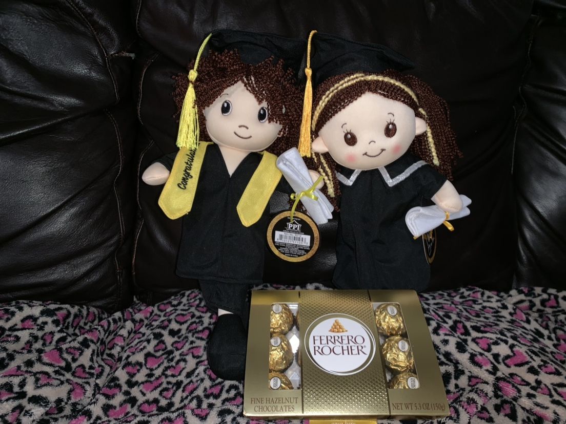 Girl And Boy Graduation 👨🎓👩🎓Plushy Dolls