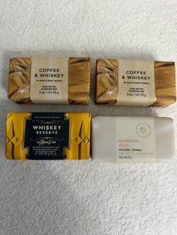 Bath & Body Works Shea Butter Cleansing Bar Soap Set of 4