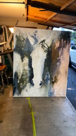 6ft Horse Painting