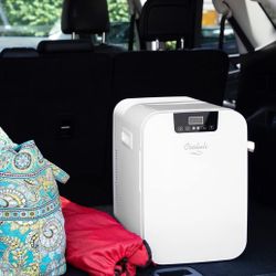 NEW $170 portable Mini Fridge with Temperature Control - 12v or 120v