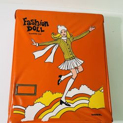 Vintage Fashion Doll Wardrobe Case