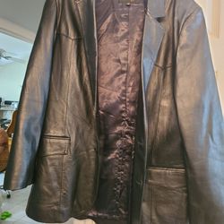 Man's Leather Dress Jacket