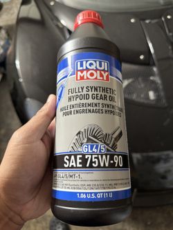 Liqui Moly Hypoid Gear Oil 75w90 GL4/5 (4 Bottles)