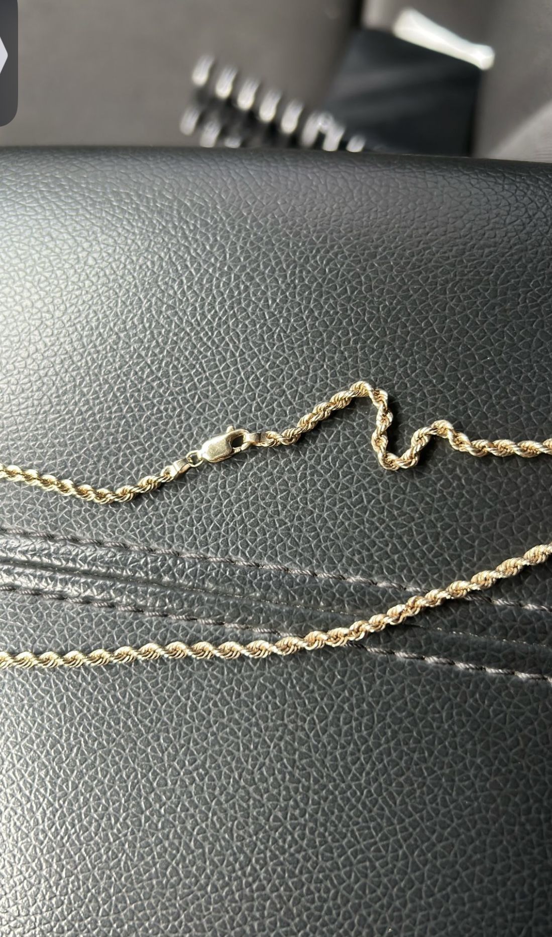 10K Gold Chain 18 Inch.