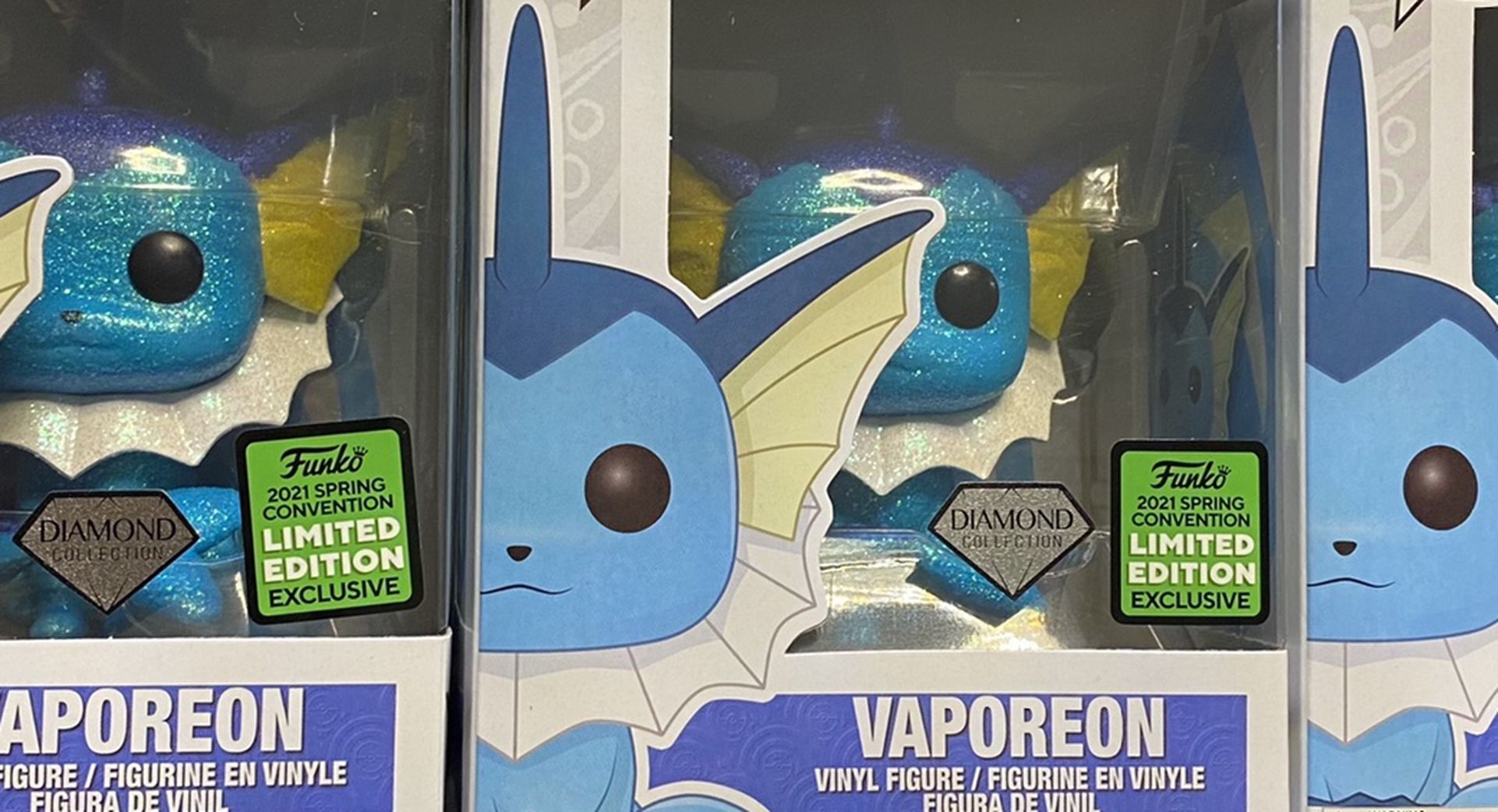 Funko Pop Valporeon Pokémon Diamond Exclusive