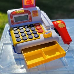 Electronic Cash Register And Toy Piano