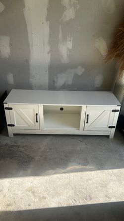 White Entertainment Center