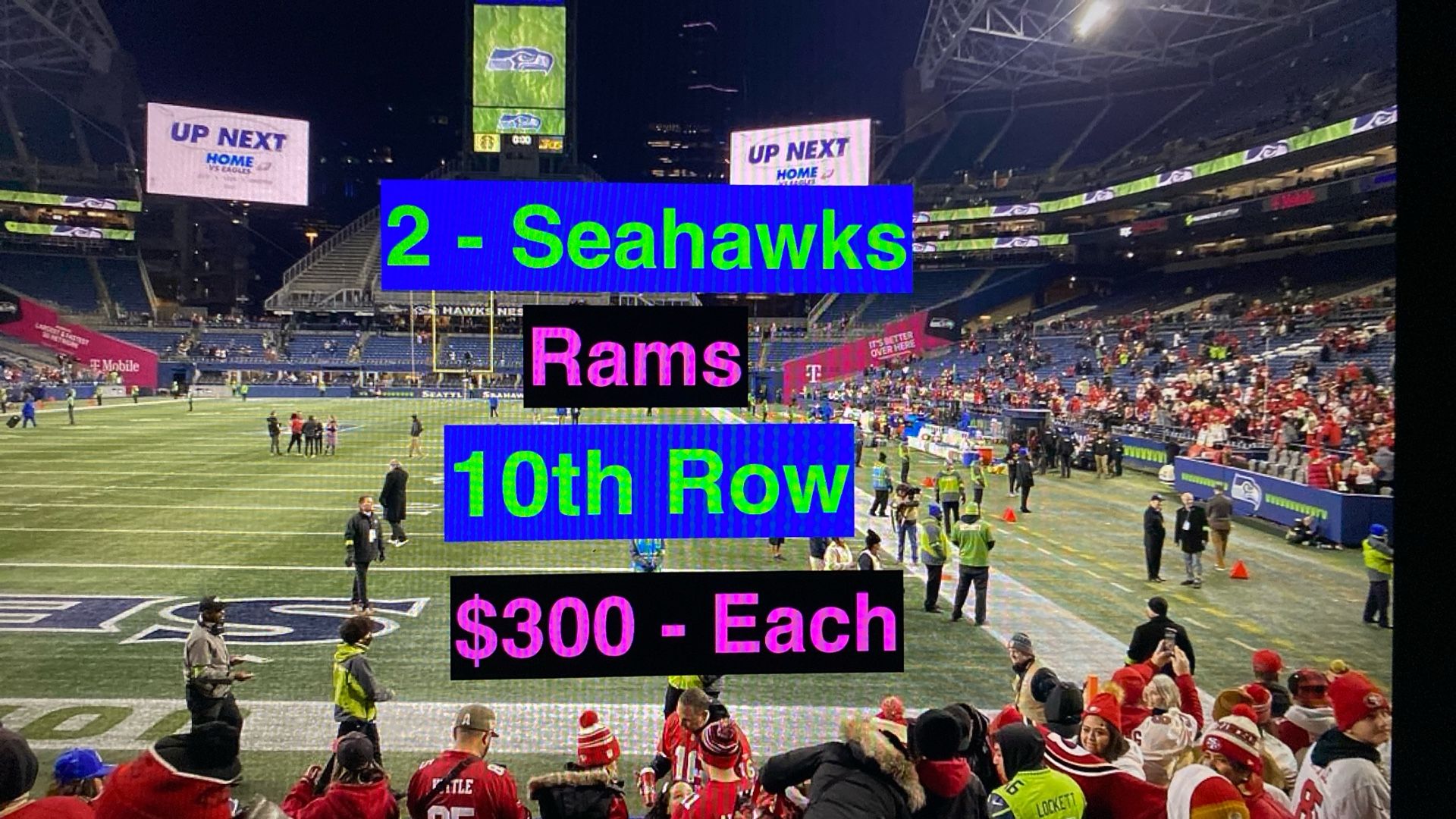 Seahawks Rams Tickets 