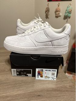 Size 8 mens - Nike Air Force 1 Low Kobe Bryant Forever White
