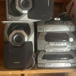 Panasonic Stereo System 