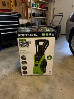 PORTLAND 1750 PSI Electric Pressure Washer – New in Box