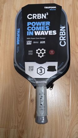 *Brand New* CRBN Trufoam Waves pickleball paddle