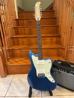 Squier Paranormal 12 String Jazzmaster w/ Fender Amp