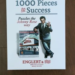 SCHITTS CREEK ROSEBUD MOTEL 1000 pc PUZZLE 20x27 BNG & MARK ENGLERT JOHNNY ROSE