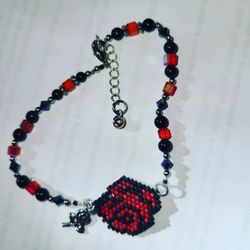 Custom Hand Beaded Bracelet