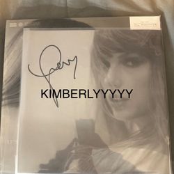 THE TORTURED POETS DEPARTMENT SIGNED VINYL