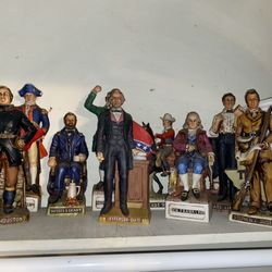 Antique McCormick Vintage Whiskey Figurines  