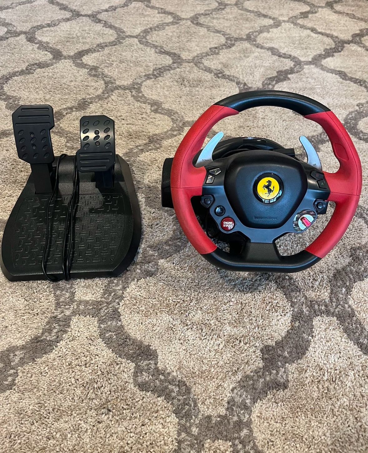 Thrustmaster - Ferrari 458 Spider Wheel And Pedals