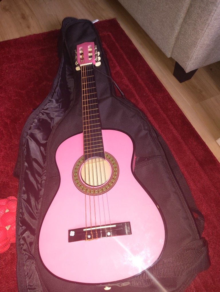 Pink Guitar