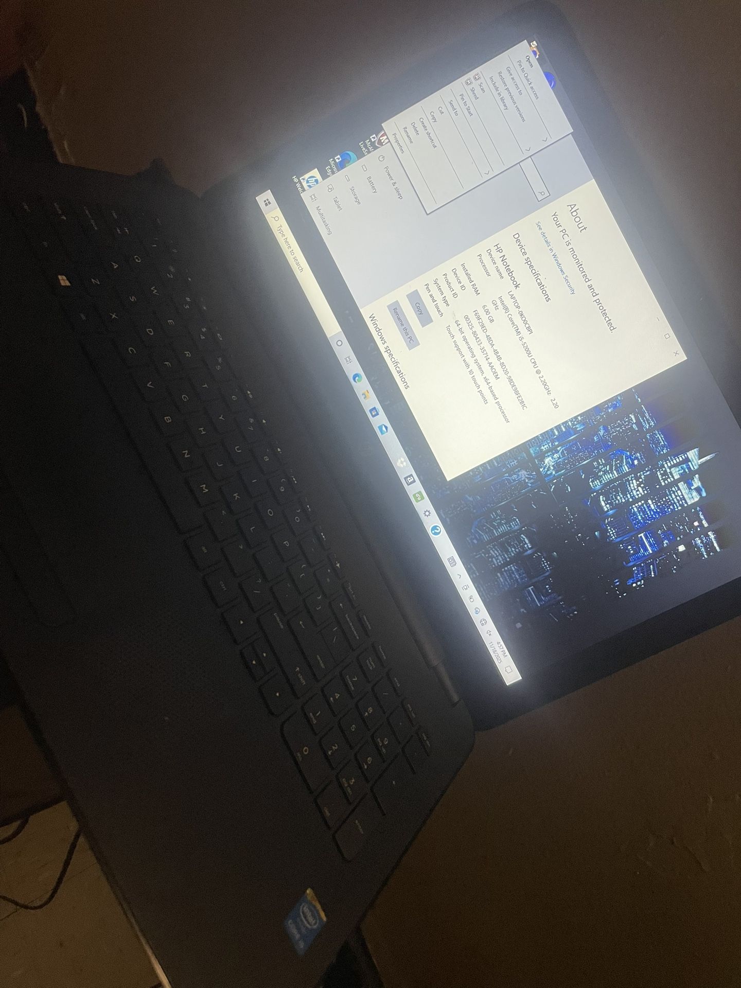 HP Notebook 15-ac158dx