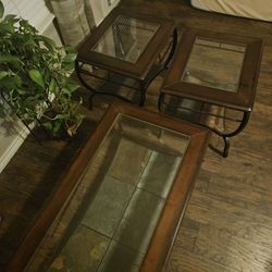 Three Piece Table Set