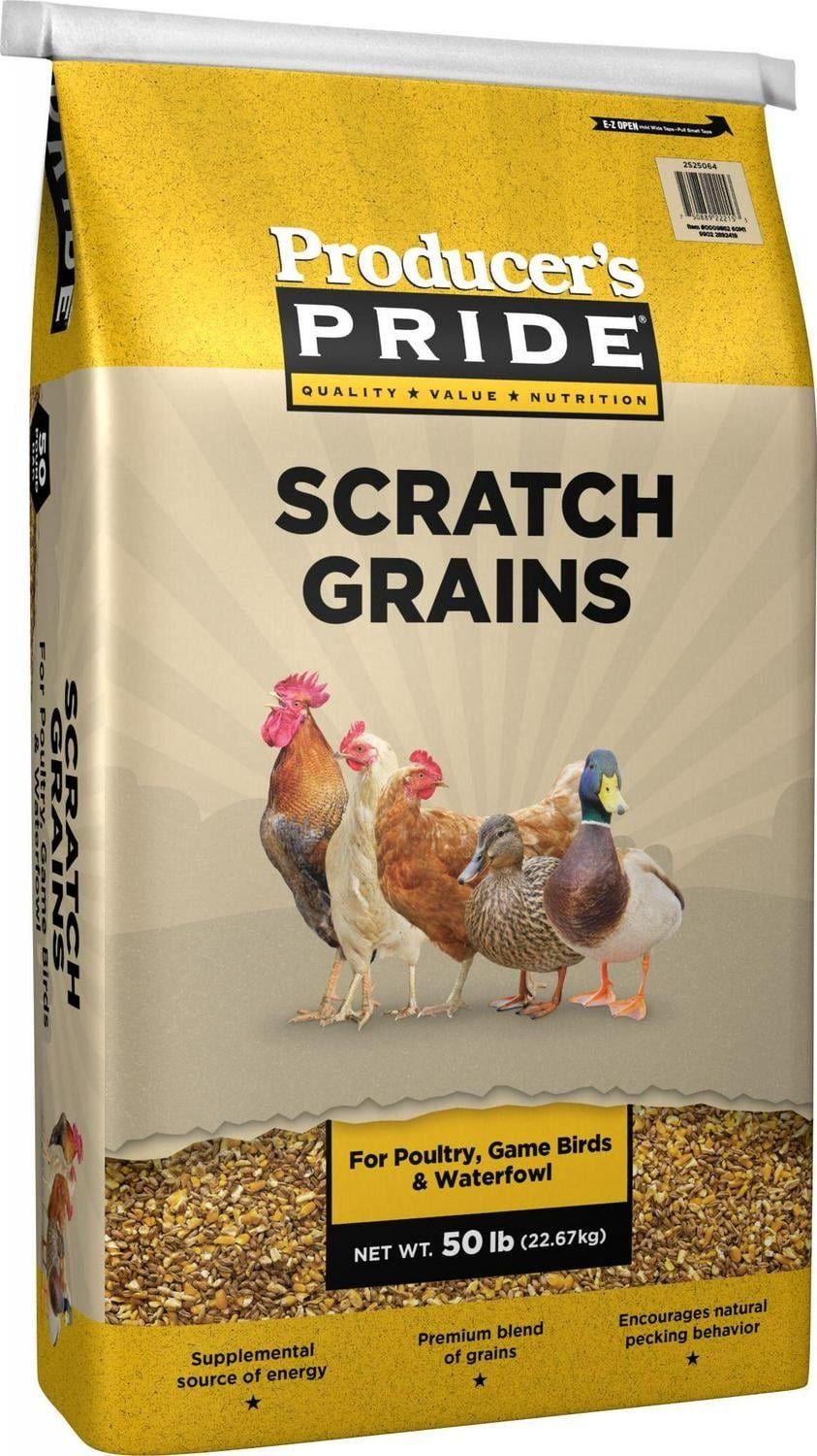 Producer's Pride Scratch Grain, 50 lb.