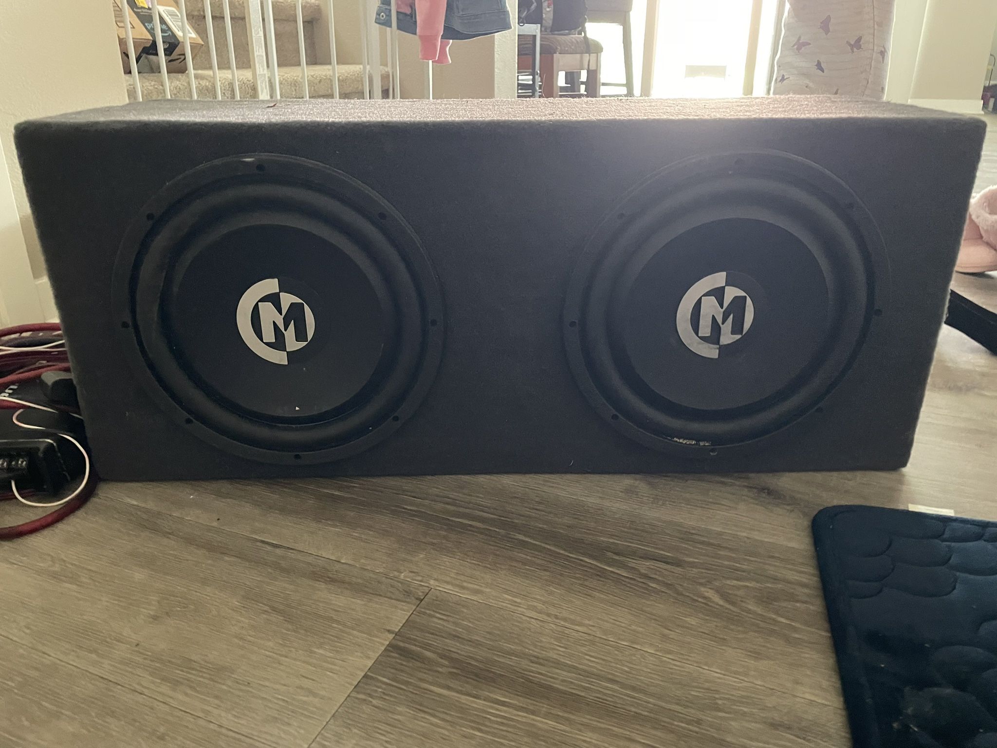 Subwoofer And Amp For Car