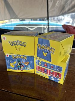 McDonalds Japan Pokemon figure promo. Full Set of 4