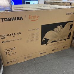 Toshiba 75” 4K Uhd Fire Tv 
