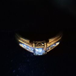 10kt .5ct Tw Gen. Diamond Promise/Engagement Ring