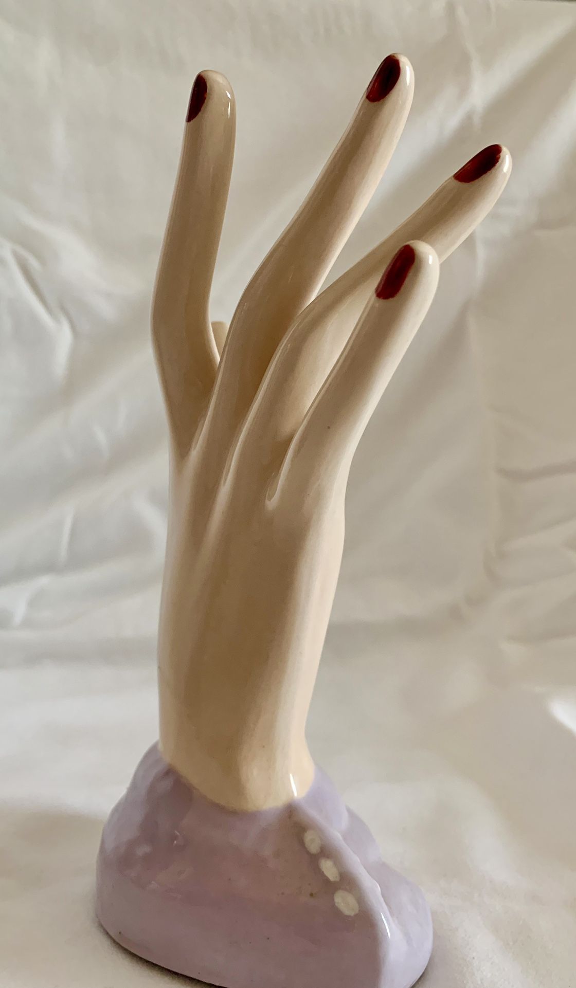 RARE Original Vintage VTG Mid Century Modern Ceramic Hand