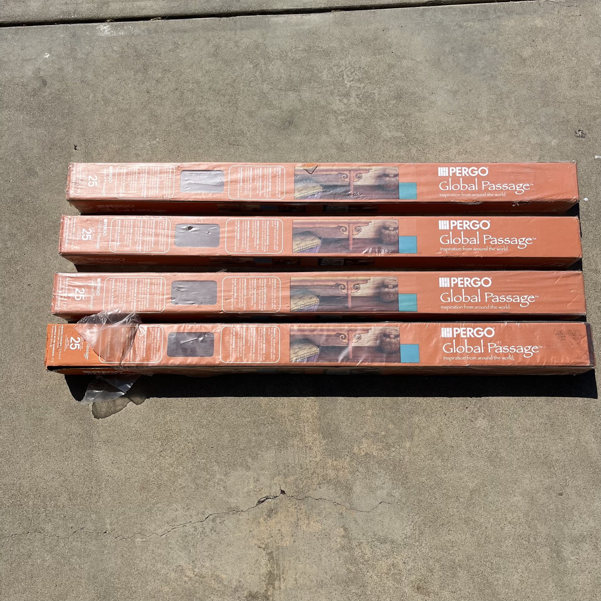Pergo Exotic Flooring - Global Passage Malaysian Kempas New 80517 Discontinued