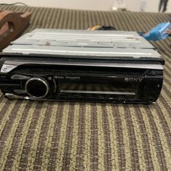 Sony car stereo