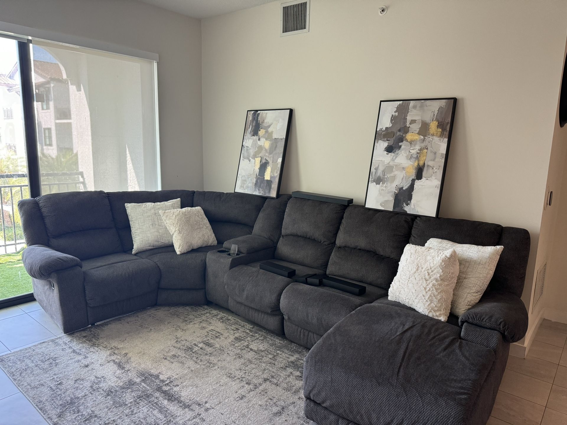Comfortable recliner couch